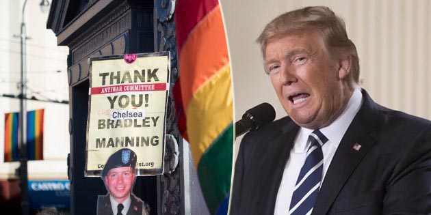 donald trump, esercito, transgender