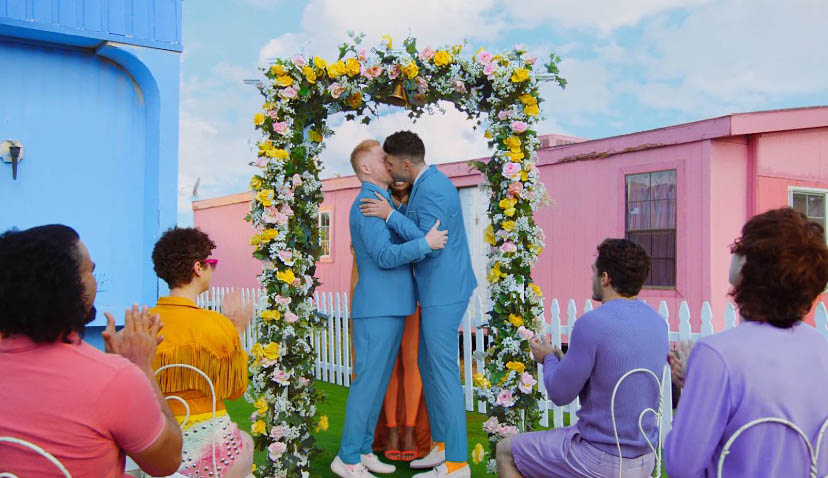 bacio gay, matrimonio, unione civile
