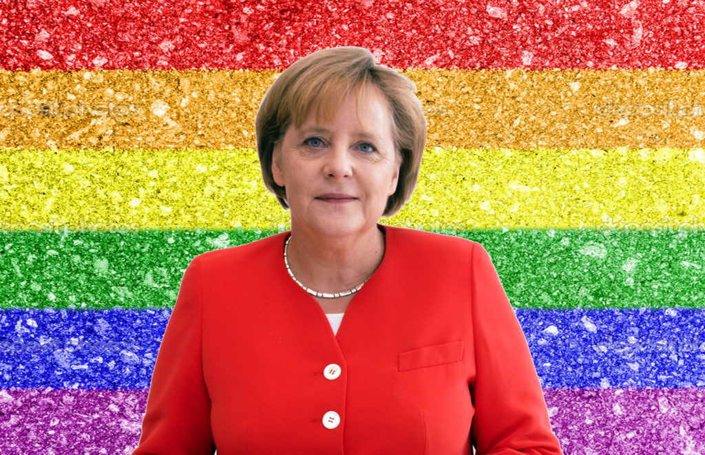 Merkel apertura storica: propone legge per equiparare le unioni LGBTQ ai matrimoni