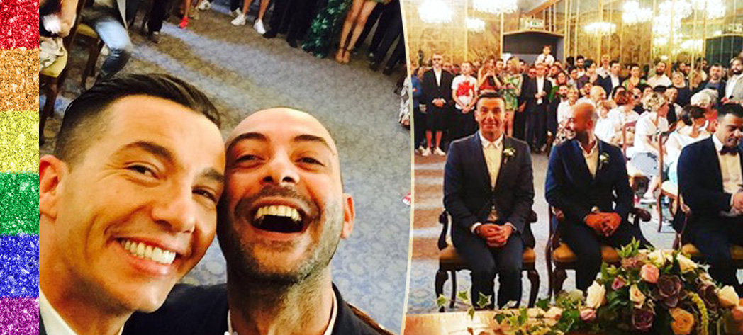 Milano, Diego Passoni e Pier Mario Simula si sono sposati il giorno del Pride (VIDEO)