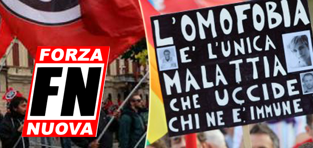 forza nuova, omofobia