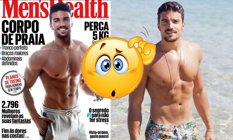 Mariano di Vaio usa photoshop su Men’s Health