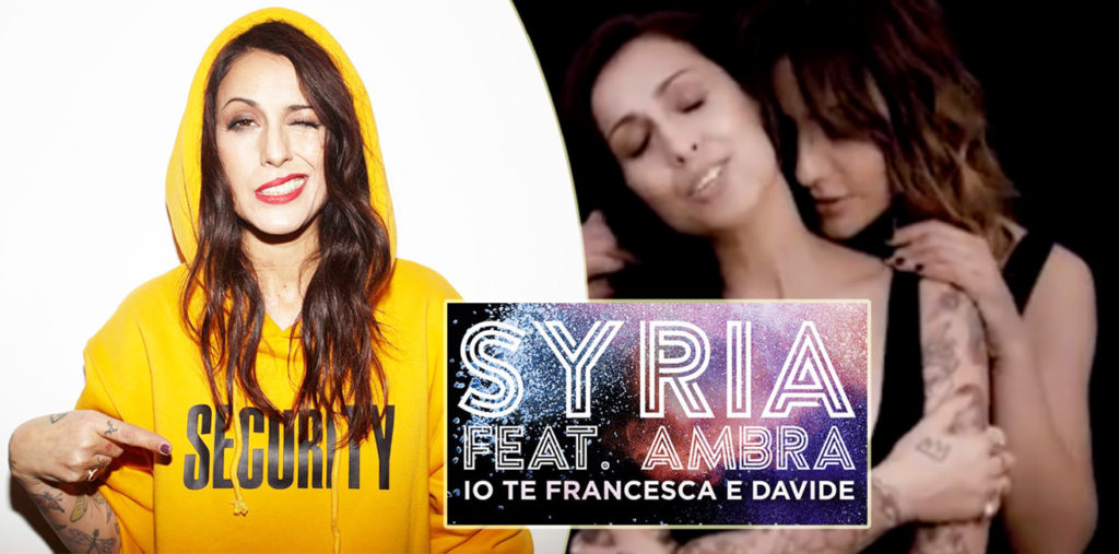 Io te Francesca e Davide, arriva il video ufficiale di Syria feat. Ambra