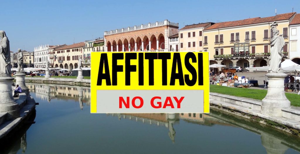 Padova, affitto, no gay, omofobia
