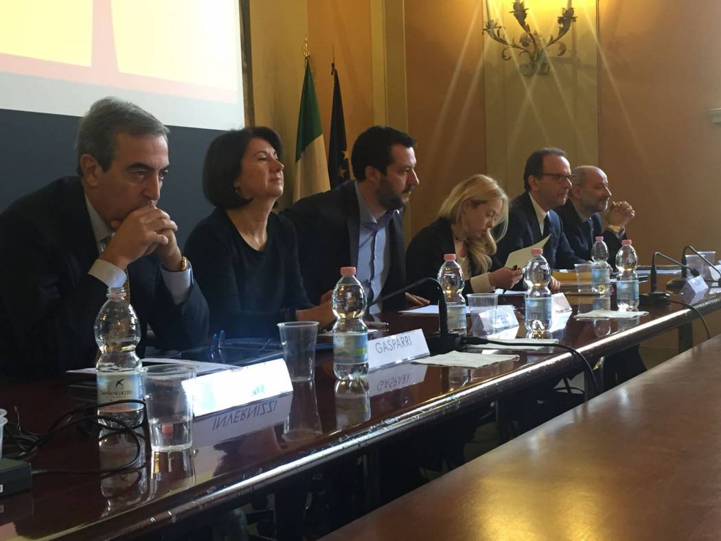 "Aboliremo le unioni civili": la promessa di Eugenia Roccella insieme a Salvini, Gasparri e Meloni