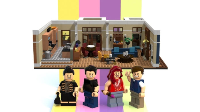 Il set Lego per costruire l’appartamento di Will & Grace