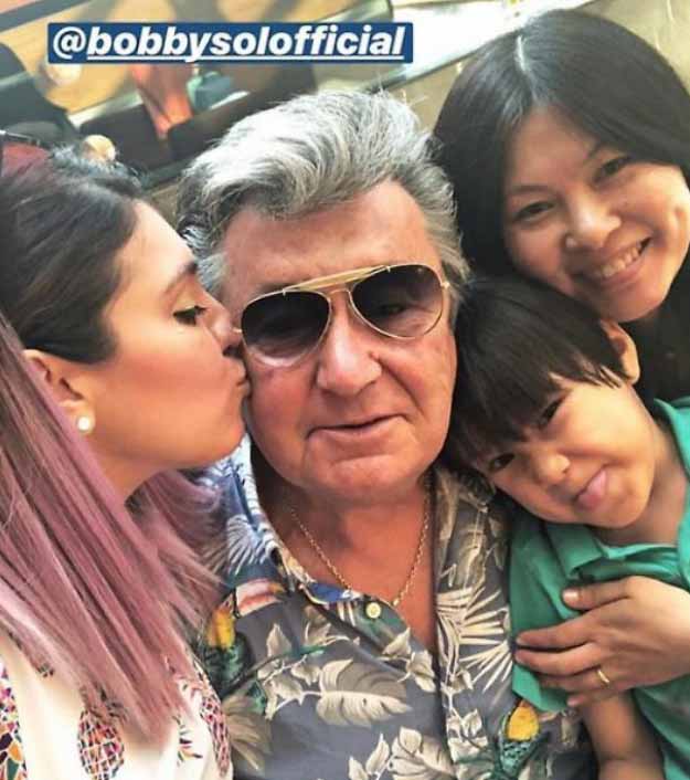 Pace fatta tra Bobby Solo e la figlia Veronica: "il merito è di Barbara D'Urso"