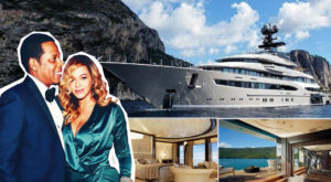Beyoncè e Jay Z in vacenza in Italia: le foto dello yacht 