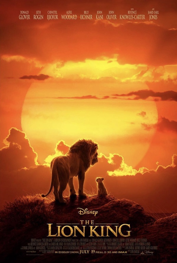 Il Re Leone: lo spote il nuovo poster dell’atteso film Disney