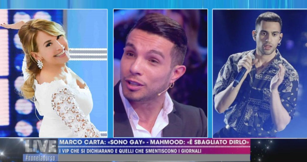 mahmood, marco carta, barbara d'urso, gay