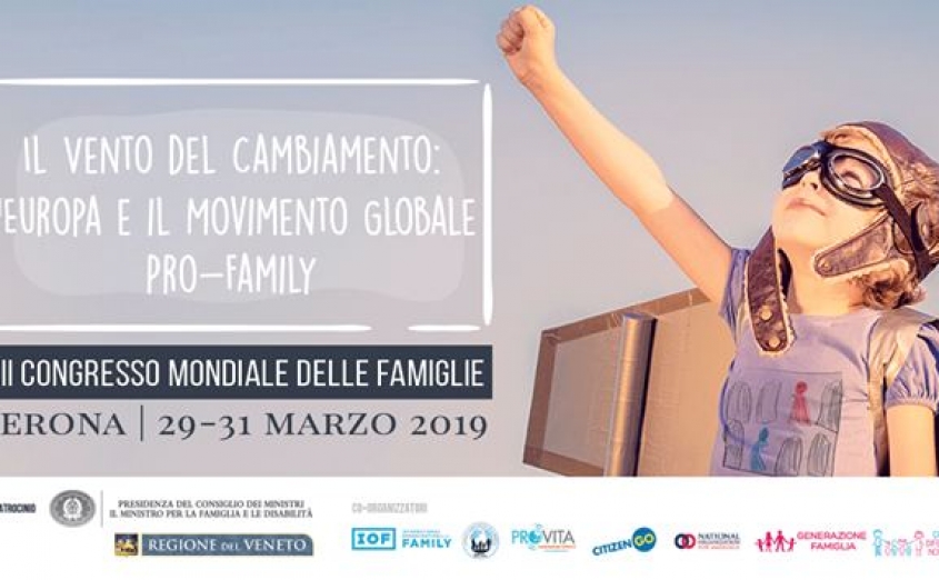 Verona, Congresso mondiale delle famiglie: il governo prende le distanze e ritira il logo