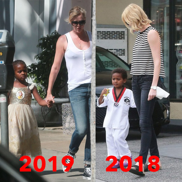 Charlize+Theron figlio jackson