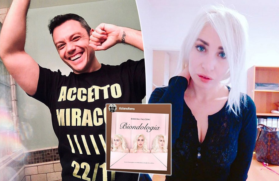 tiziano ferro, romina falconi