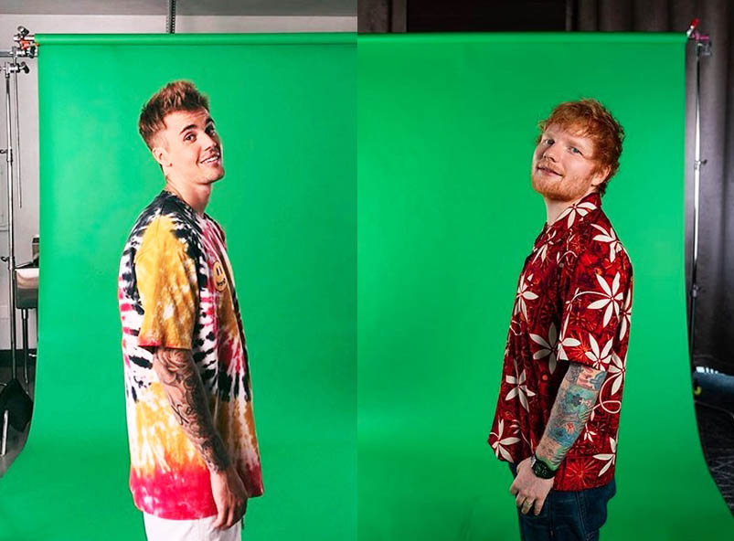 ed sheeran, justin bieber