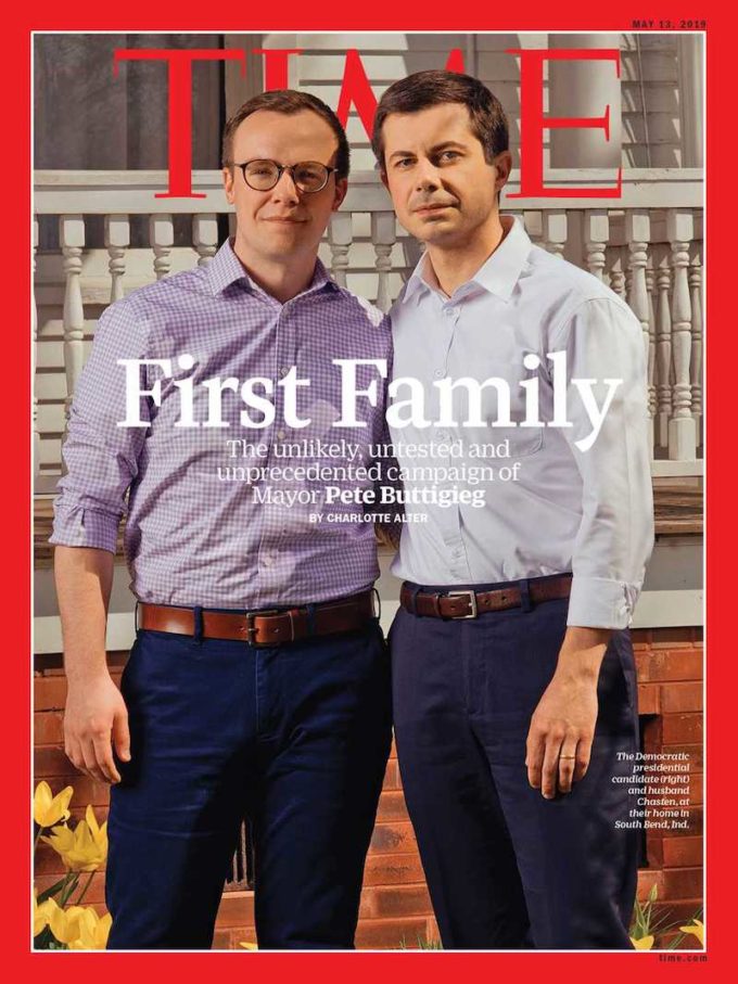 time cover, Pete Buttigieg è il primo sindaco, apertamente gay, alla Casa Bianca