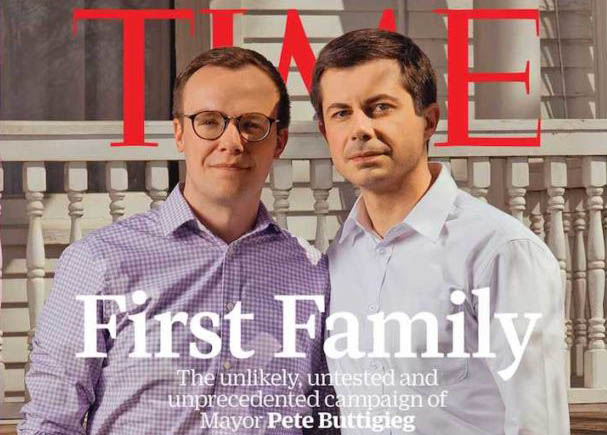 time cover, Pete Buttigieg è il primo sindaco, apertamente gay, alla Casa Bianca