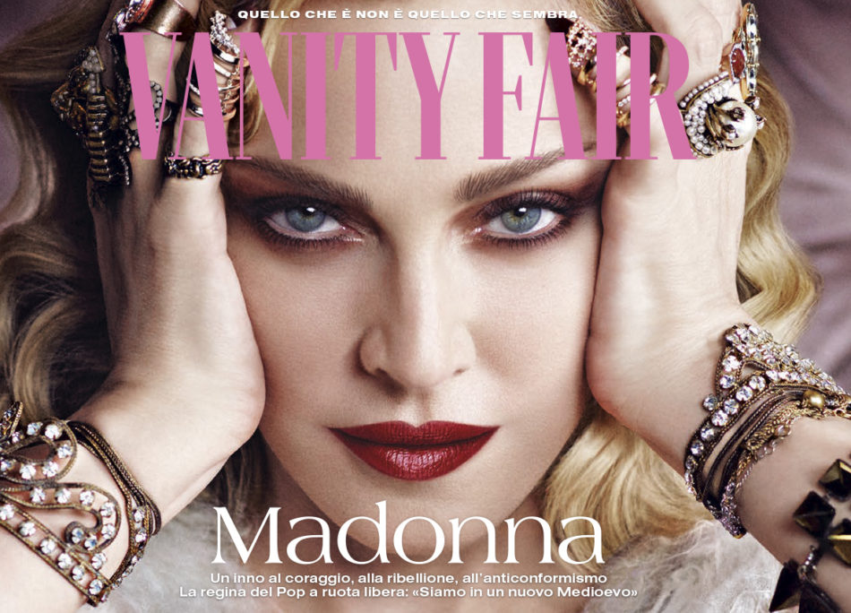 madonna, vanity fair italia